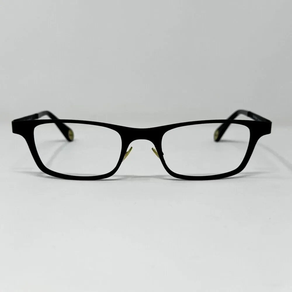 WOOW Much Better 4 TM01 Eyeglass Frames Black 53-21-145 Hand Made in Italy